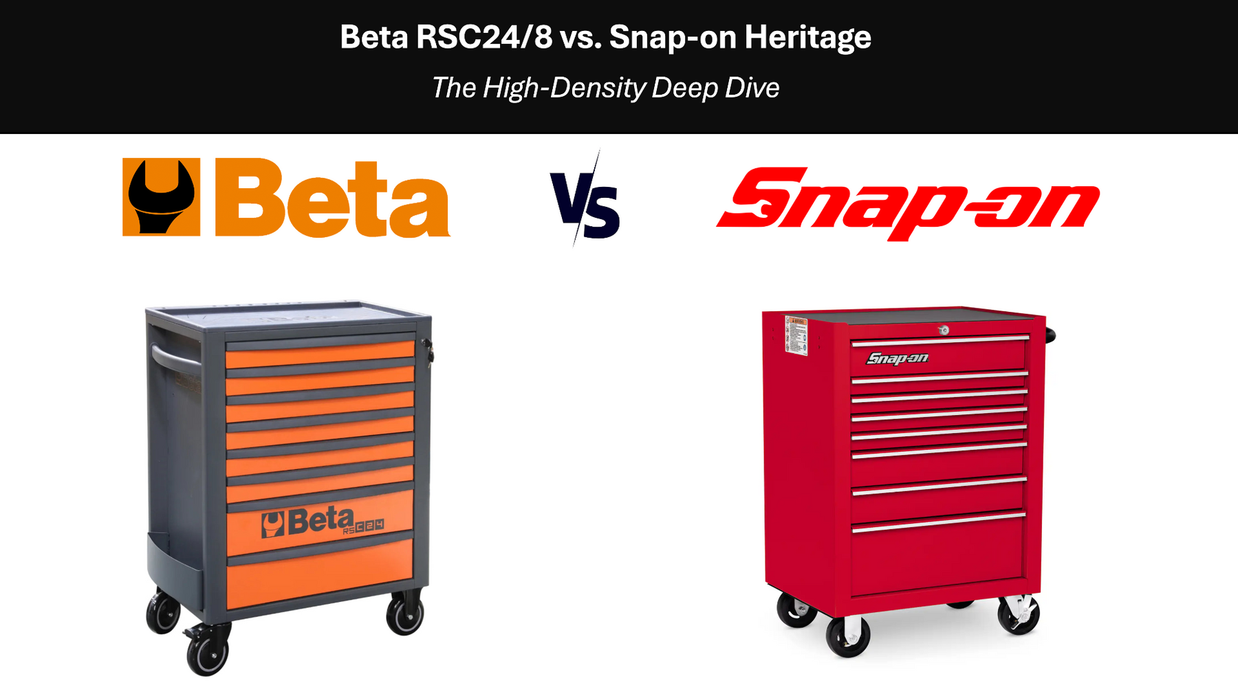 Beta RSC24/8 vs. Snap-on Heritage: The High-Density Deep Dive