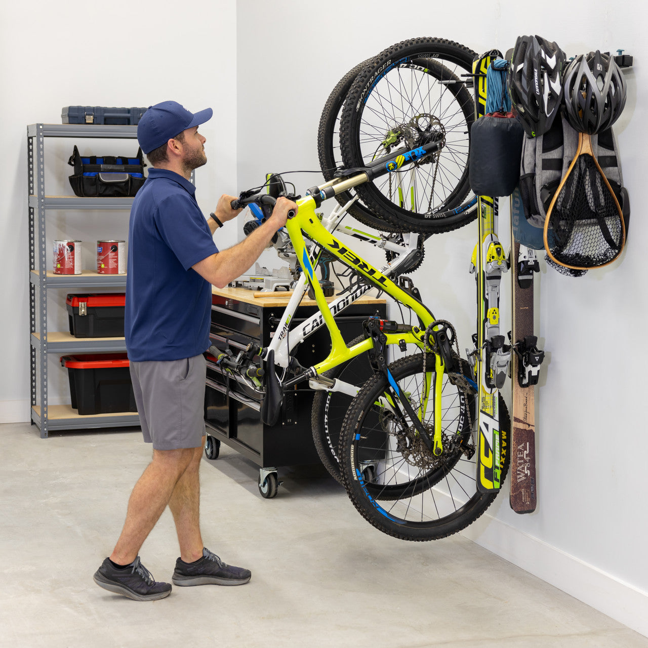 G-Adventure | Adjustable Wall Storage System | Holds 300 lbs