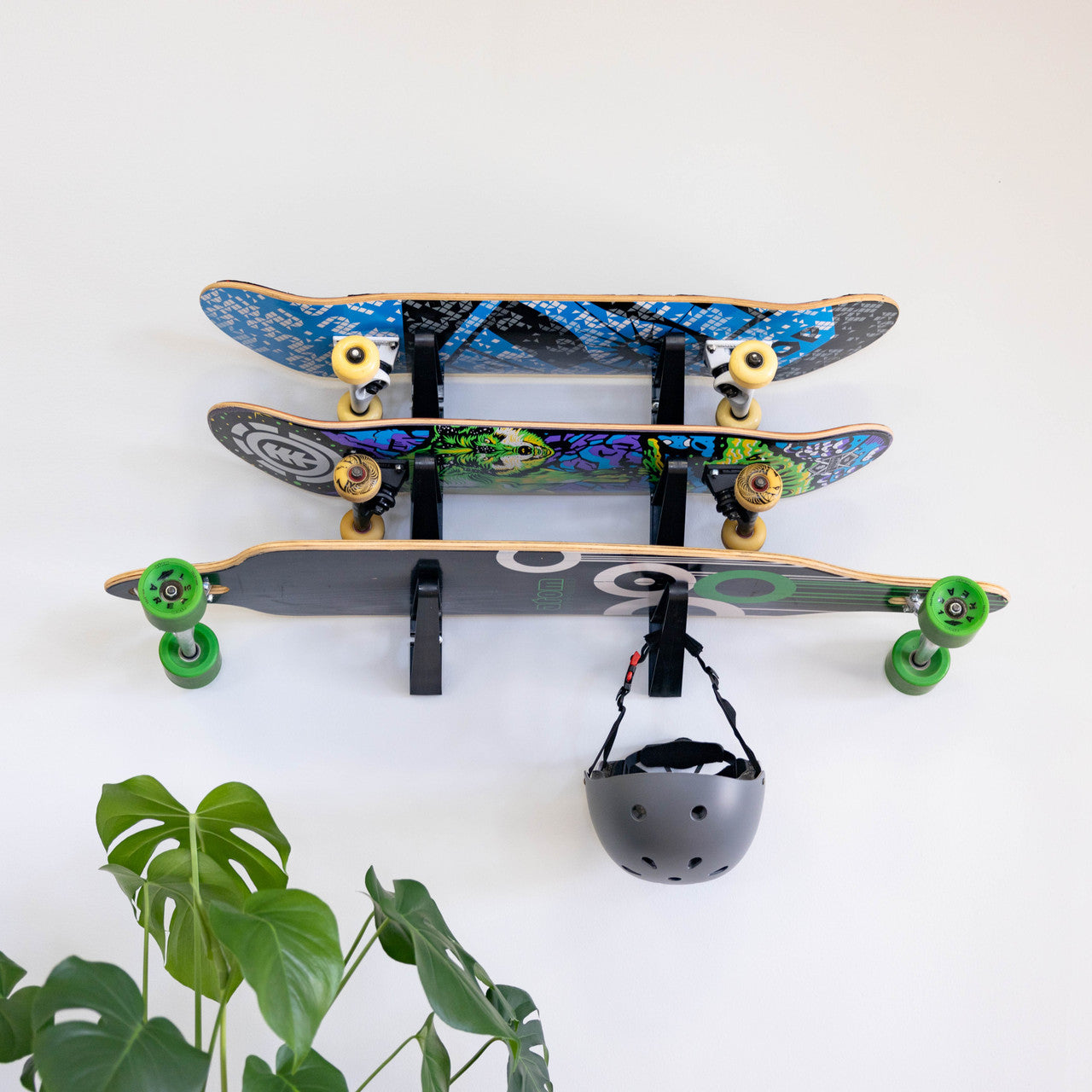 StoreYourBoard Trifecta Skateboard Storage Rack | 3 Levels