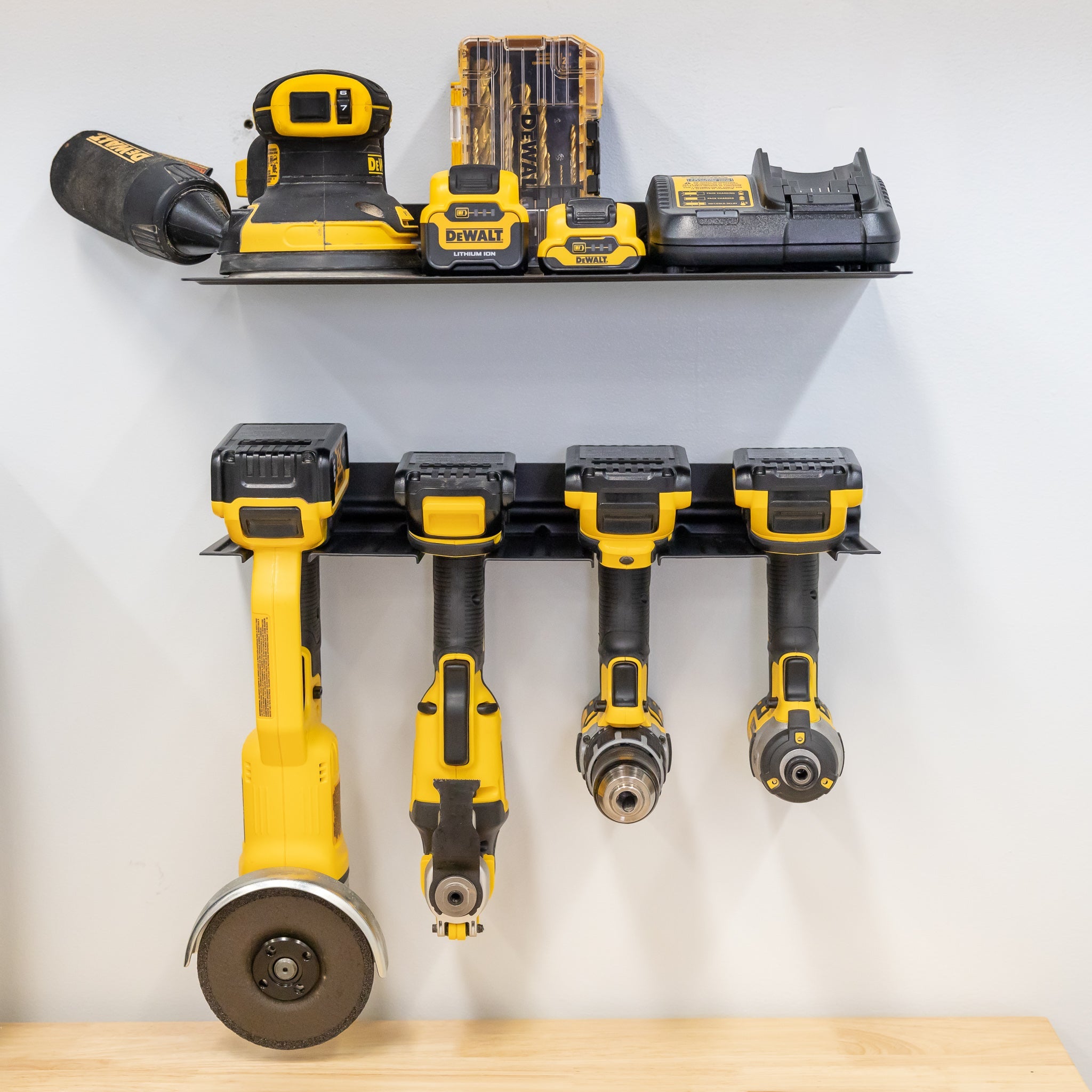 E-Drill Power Tool Organizer with Shelf