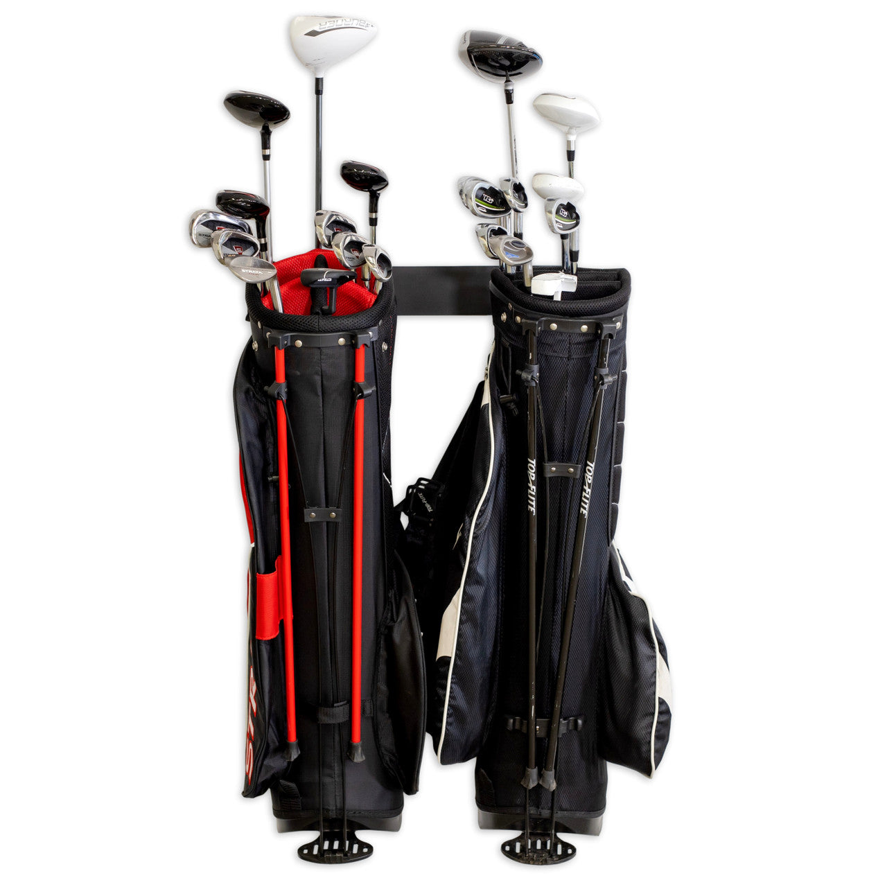 StoreYourBoard Torrey Pines Golf Bag Storage Rack | Holds 2 Golf Bags