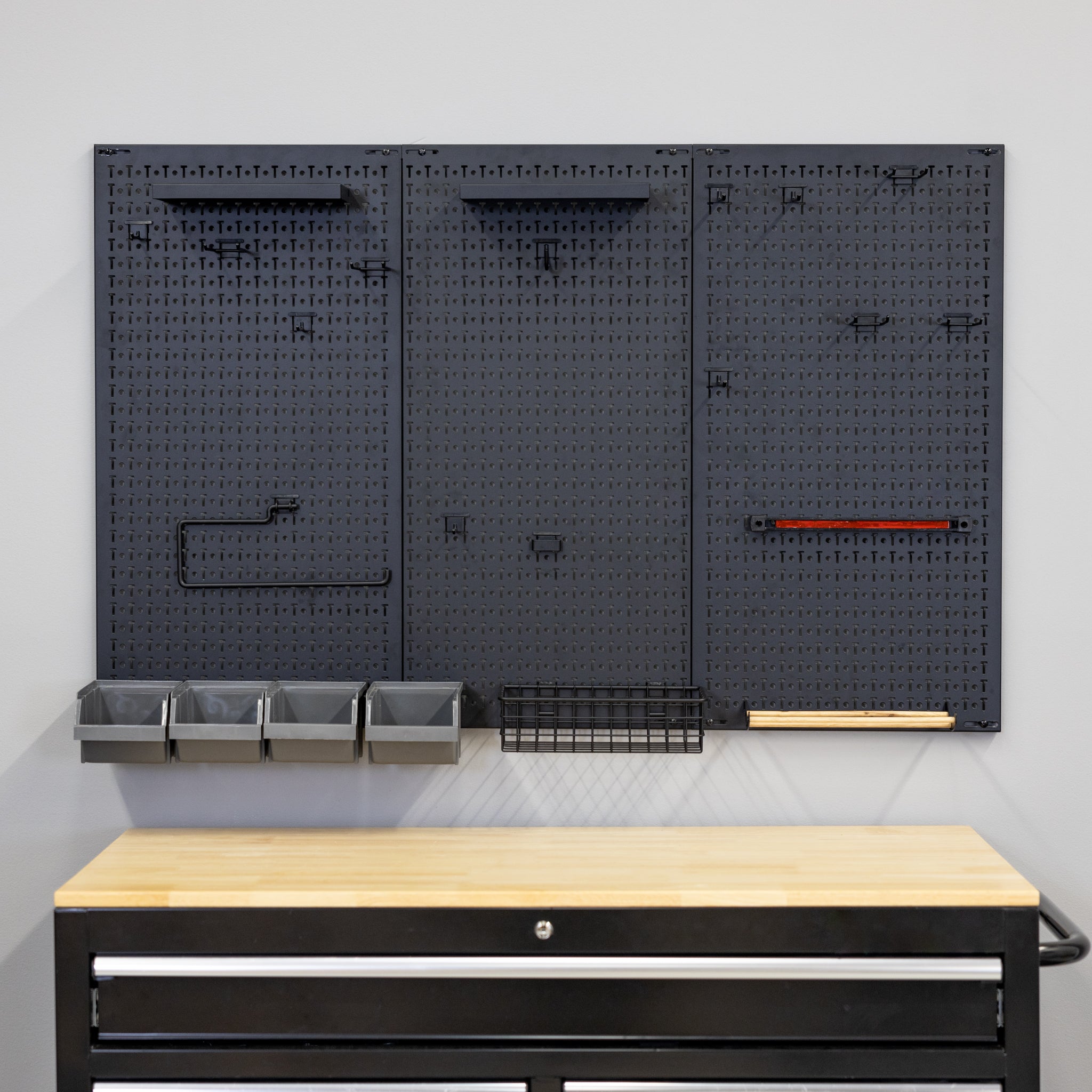 51" x 32" PRO Pegboard | 23 Attachments