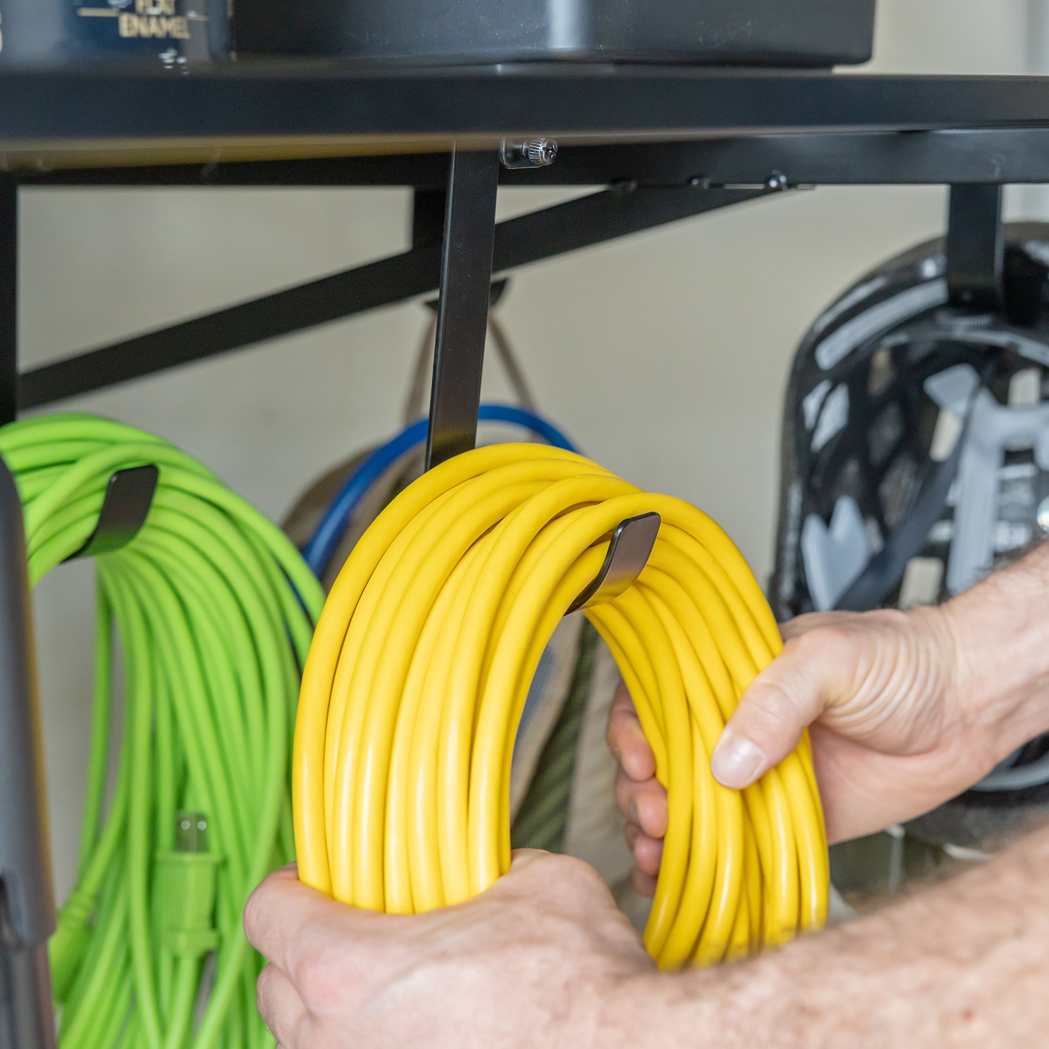 StoreYourBoard Bristol Wall Shelf Hooks 8-Pack | Add-On for Garage Shelves