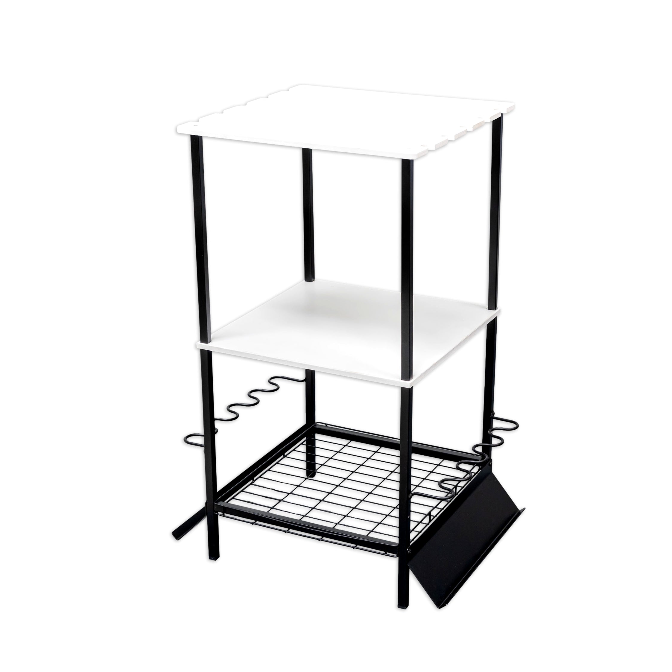 StoreYourBoard Tarpon Fishing Rod Organizer with 3 Shelves | Holds 10 Rods