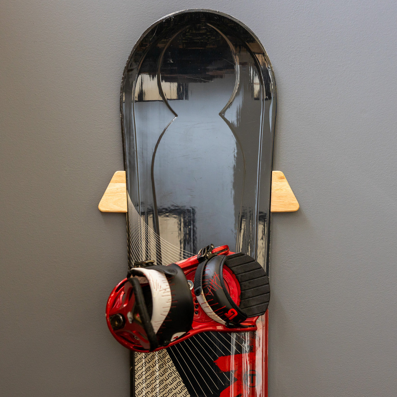 StoreYourBoard Taos Snowboard Storage | Minimalist Wood Display Rack