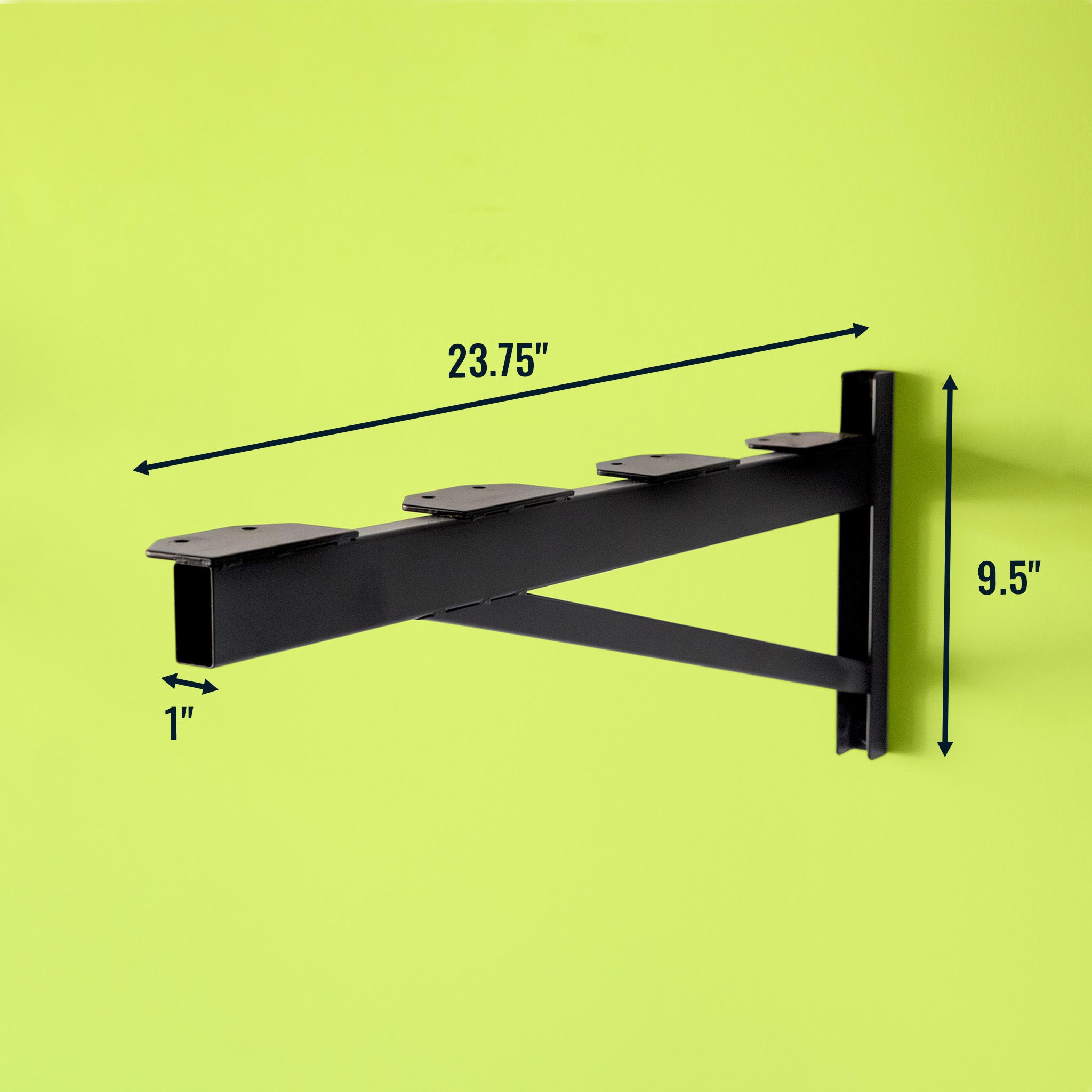 2' x 4' DIY Wall Shelf Brackets | Heavy Duty Garage Wall Shelves