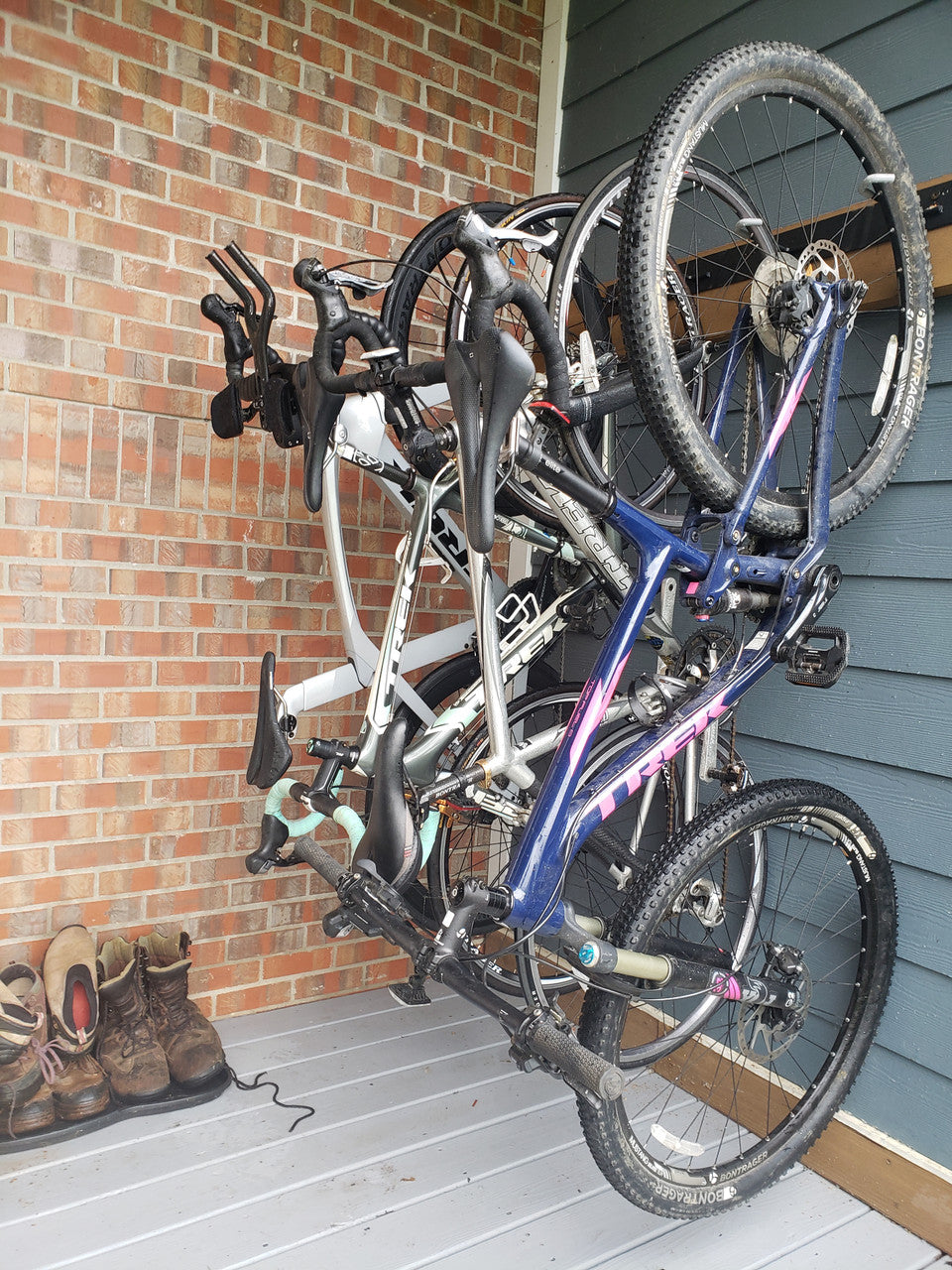 StoreYourBoard Blackstone Bike Storage Rack | 4 Bikes | Black