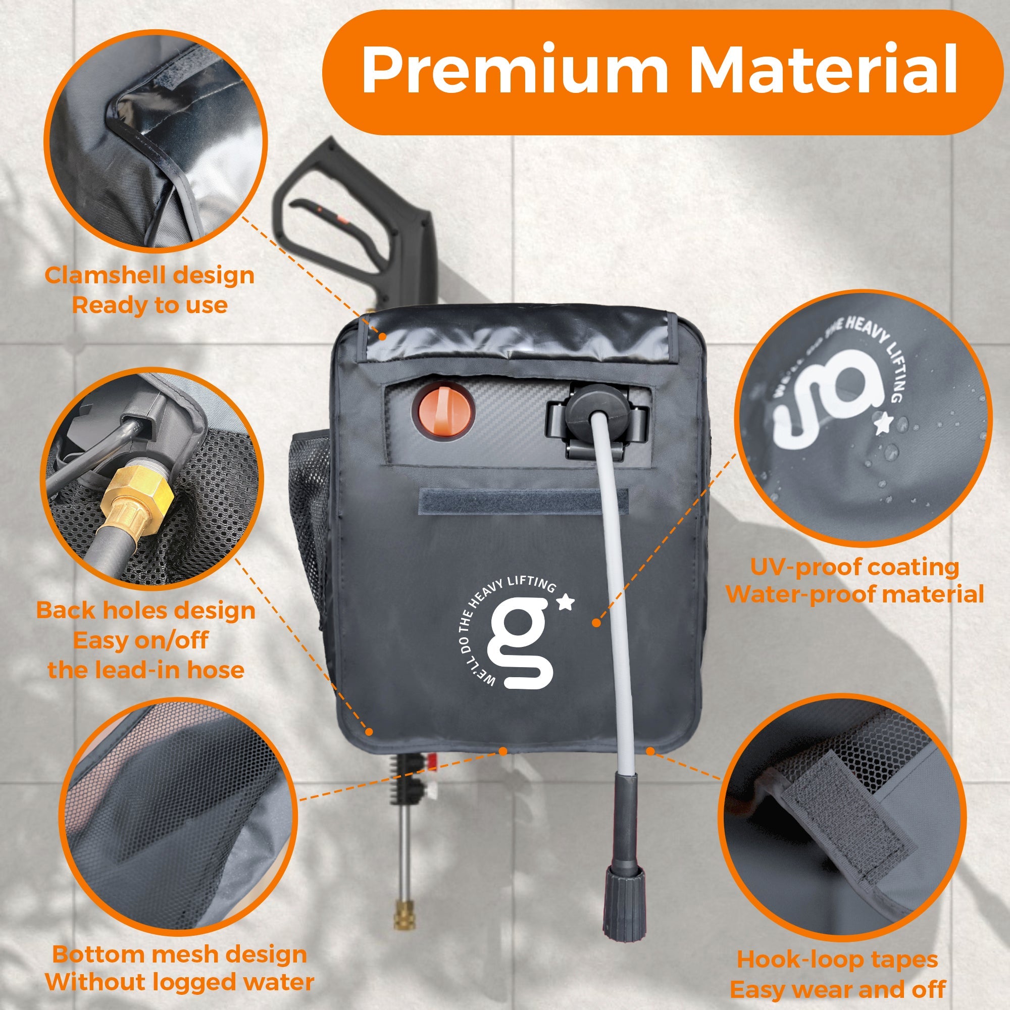 Giraffe Tools Grandfalls G20 Pressure Washer Cover - Waterproof UV Protection