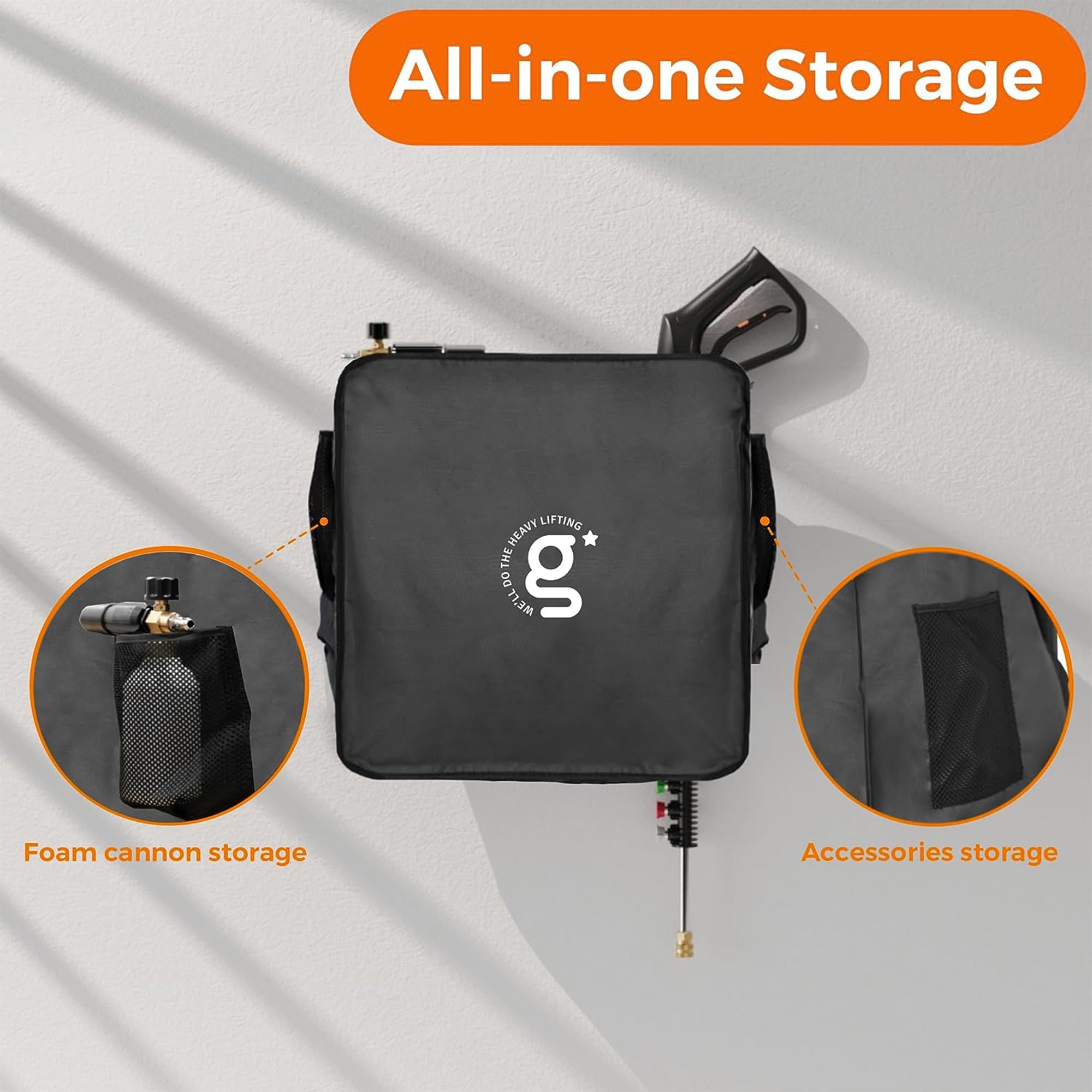Giraffe Tools Grandfalls Pressure Washer Cover - Waterproof UV Protection