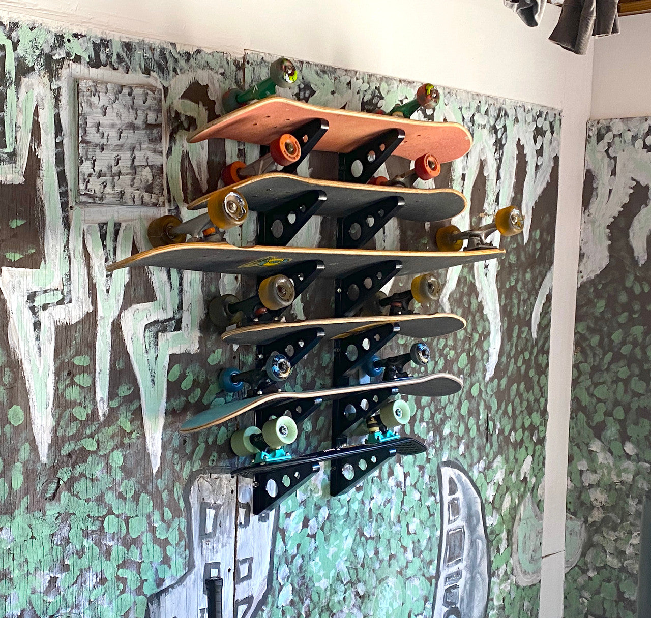 StoreYourBoard Trifecta Skateboard Storage Rack | 3 Levels