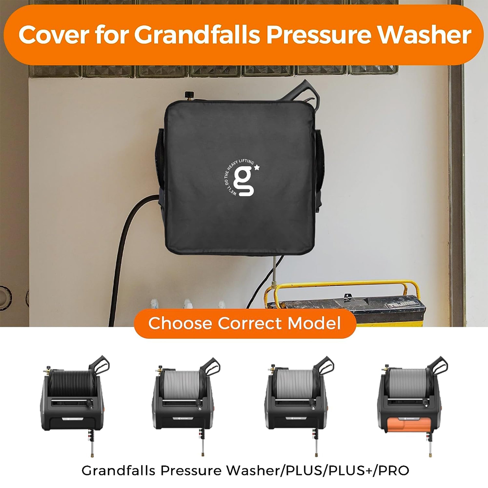 Giraffe Tools Grandfalls Pressure Washer Cover - Waterproof UV Protection