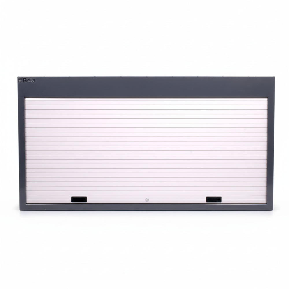 Grey tool wall slat on a white background