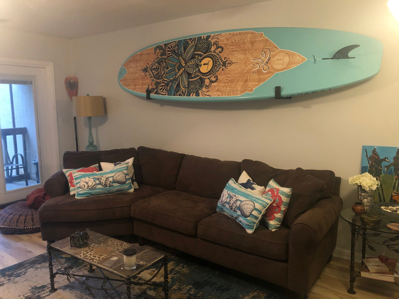 StoreYourBoard Drummond Minimalist SUP Display Rack | Holds 50 lbs