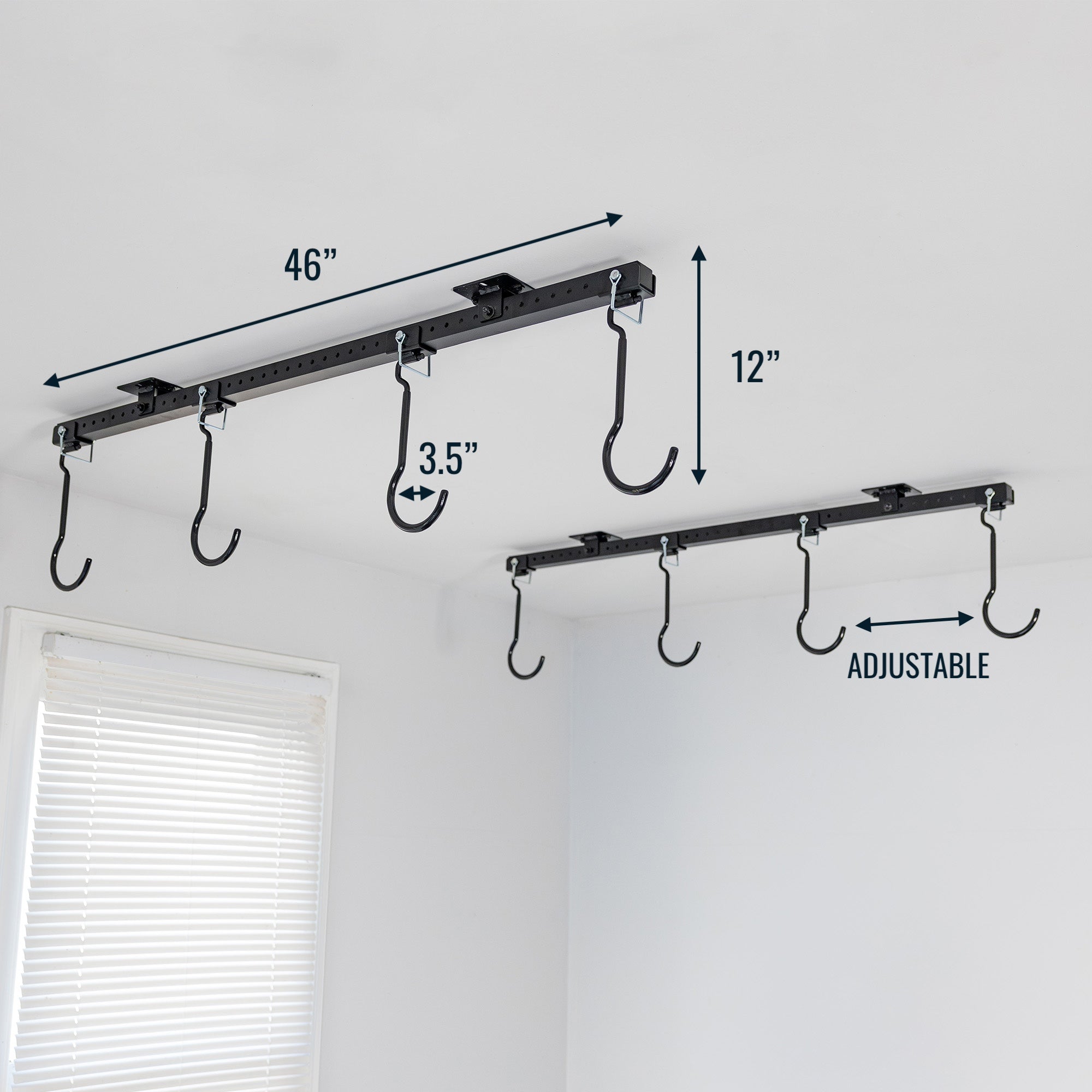 G-Bike Ceiling | Adjustable Ceiling Storage System | Holds up to 8 Bikes
