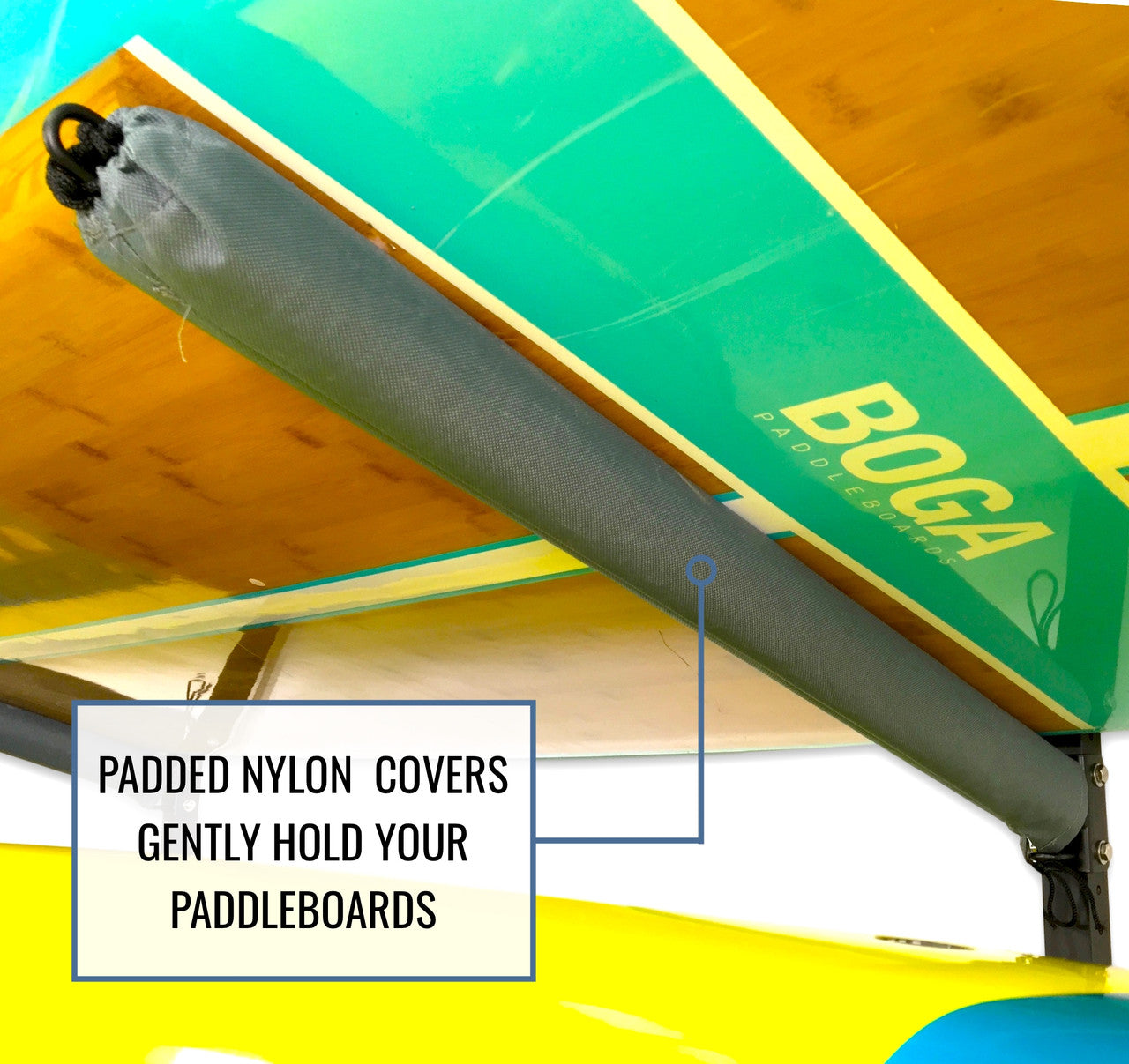 StoreYourBoard Broadwater Paddleboard Storage | Adjustable Dock Rack | Over The Water | 4 Levels