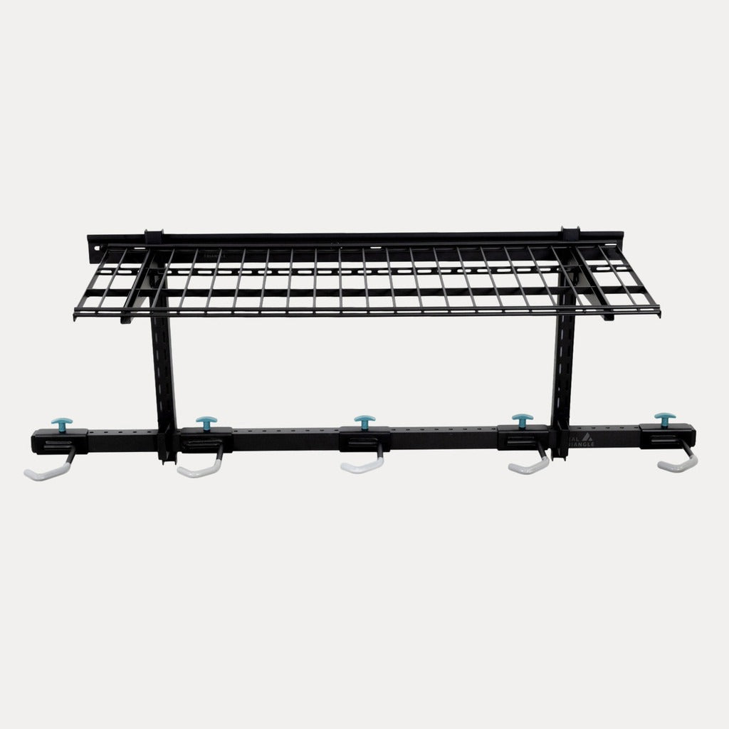 G-Bike Wire Shelf | Adjustable Wall Storage System | Holds 5 Bikes