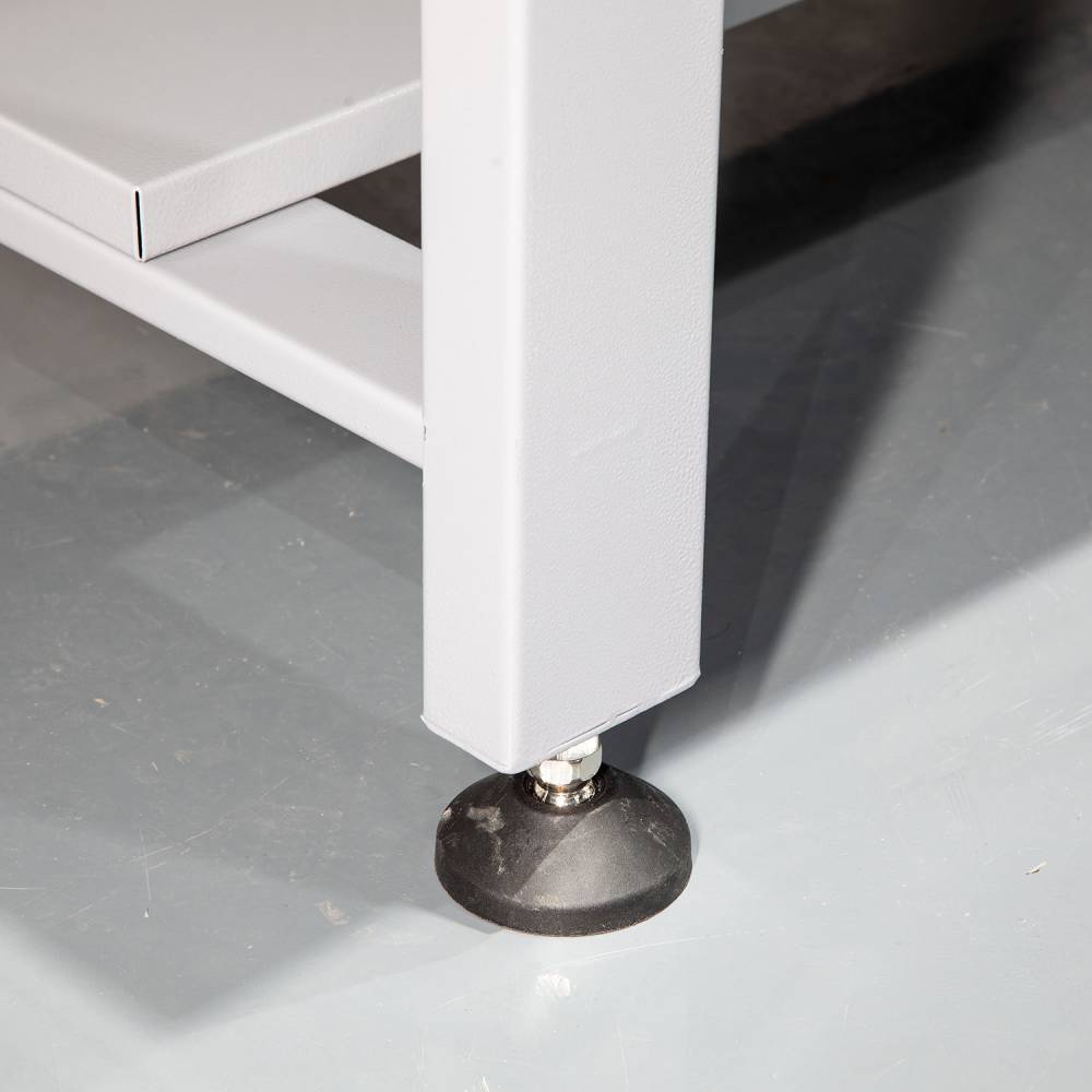 Heavy Duty Stainless Steel Machine Teardown Table with Drain Hole - 59 Inch