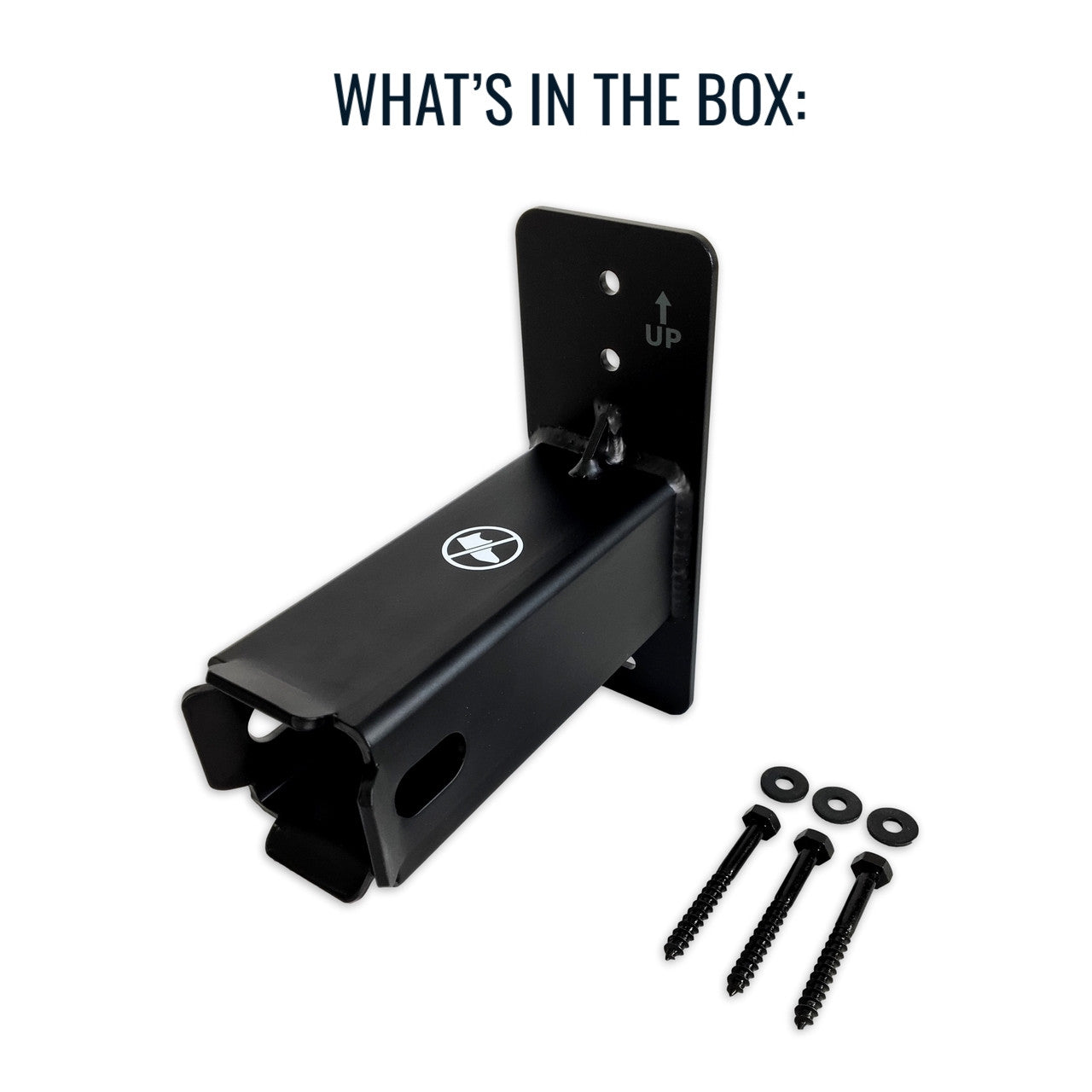 2" Haymarket Hitch Wall Mount | Holds Bike or Cargo Car Rack