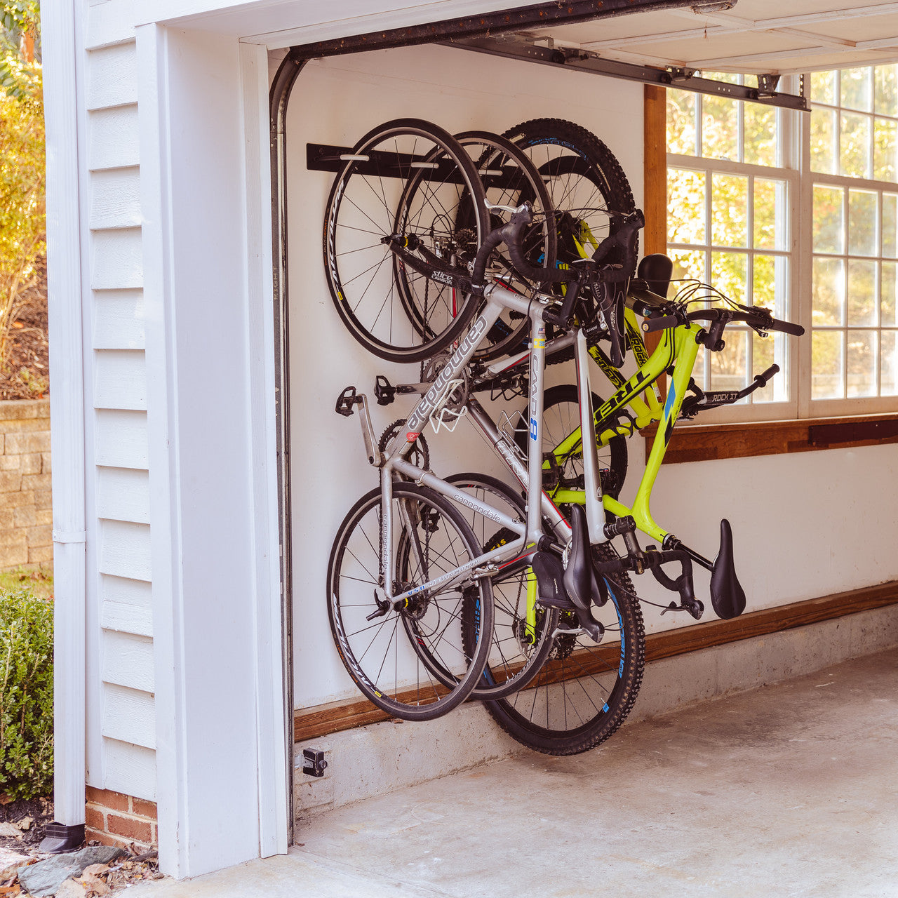 StoreYourBoard Blackstone Bike Storage Rack | 4 Bikes | Black