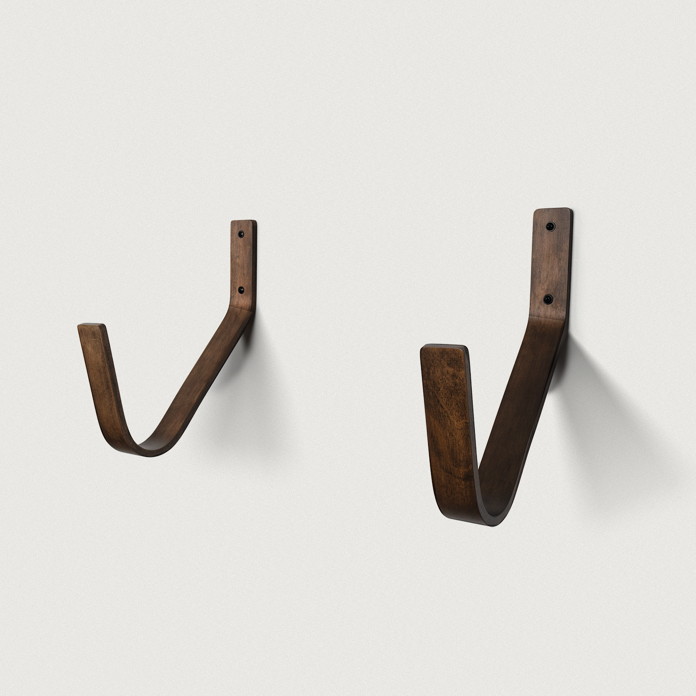 Monterey Minimalist SUP & Surfboard Wood Display Rack | Holds 40 lbs