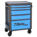 Tool chest with blue drawers and Beta logo on a white background