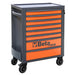 Tool chest with orange drawers and Beta logo on a white background