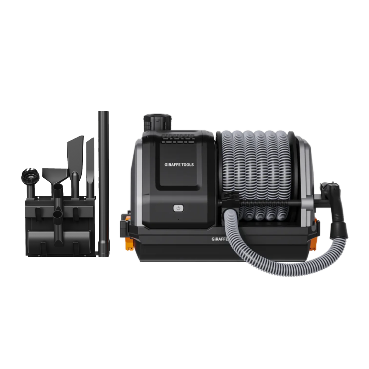 Giraffe Tools Grandstorm Retractable Vacuum Cleaner - Wall Mount Wet/Dry 30ft