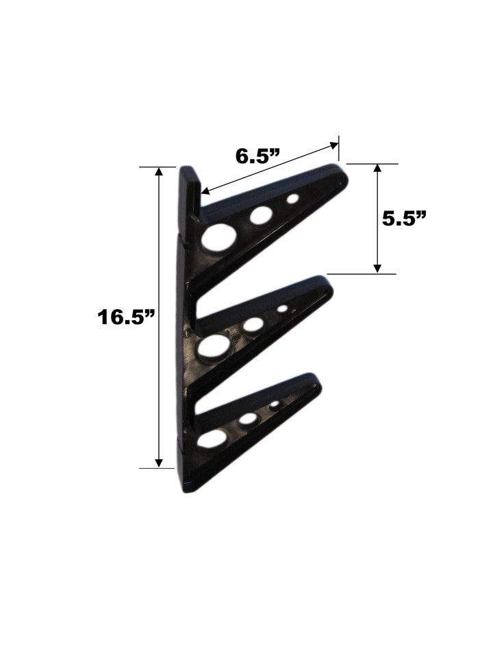 StoreYourBoard Trifecta Longboard Storage Rack | 3 Levels