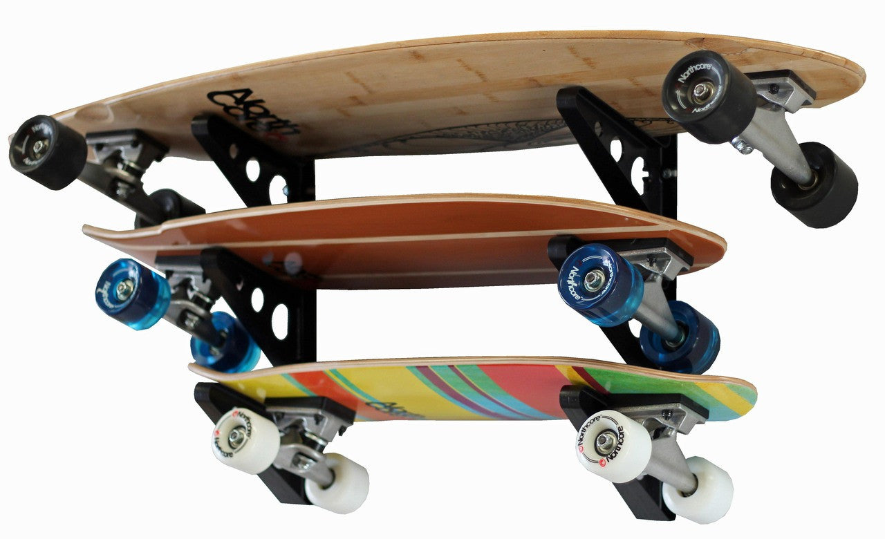 StoreYourBoard Trifecta Skateboard Storage Rack | 3 Levels