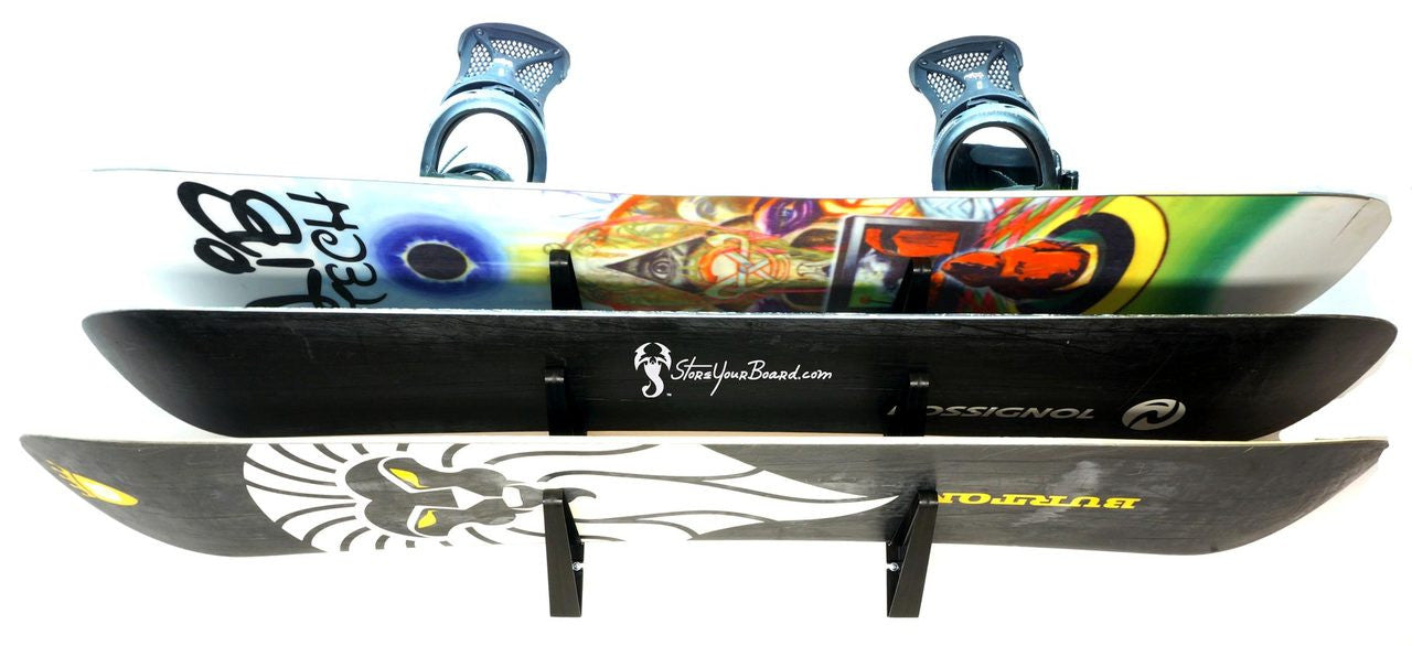 StoreYourBoard Trifecta Snowboard Storage Rack | 3 Levels