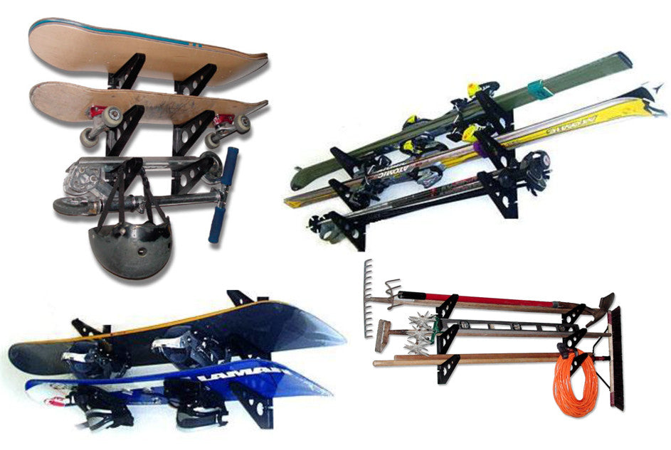 StoreYourBoard Trifecta Longboard Storage Rack | 3 Levels