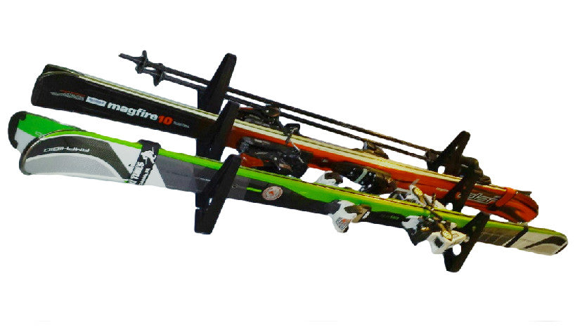 StoreYourBoard Trifecta Ski Storage Rack | 3 Levels