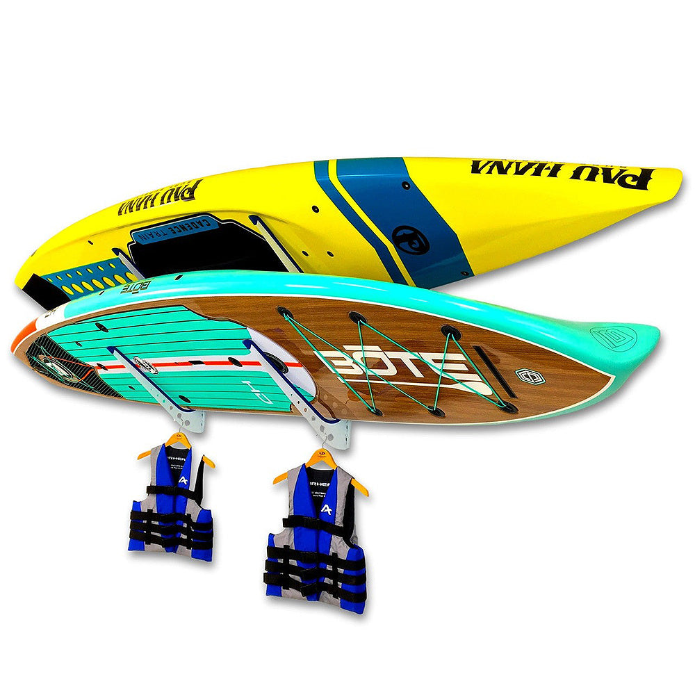 StoreYourBoard SUP Rack | Adjustable Paddleboard Storage | 2 Levels