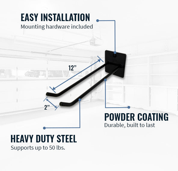 StoreYourBoard Stroller Storage Wall Hook | Holds 50 lbs