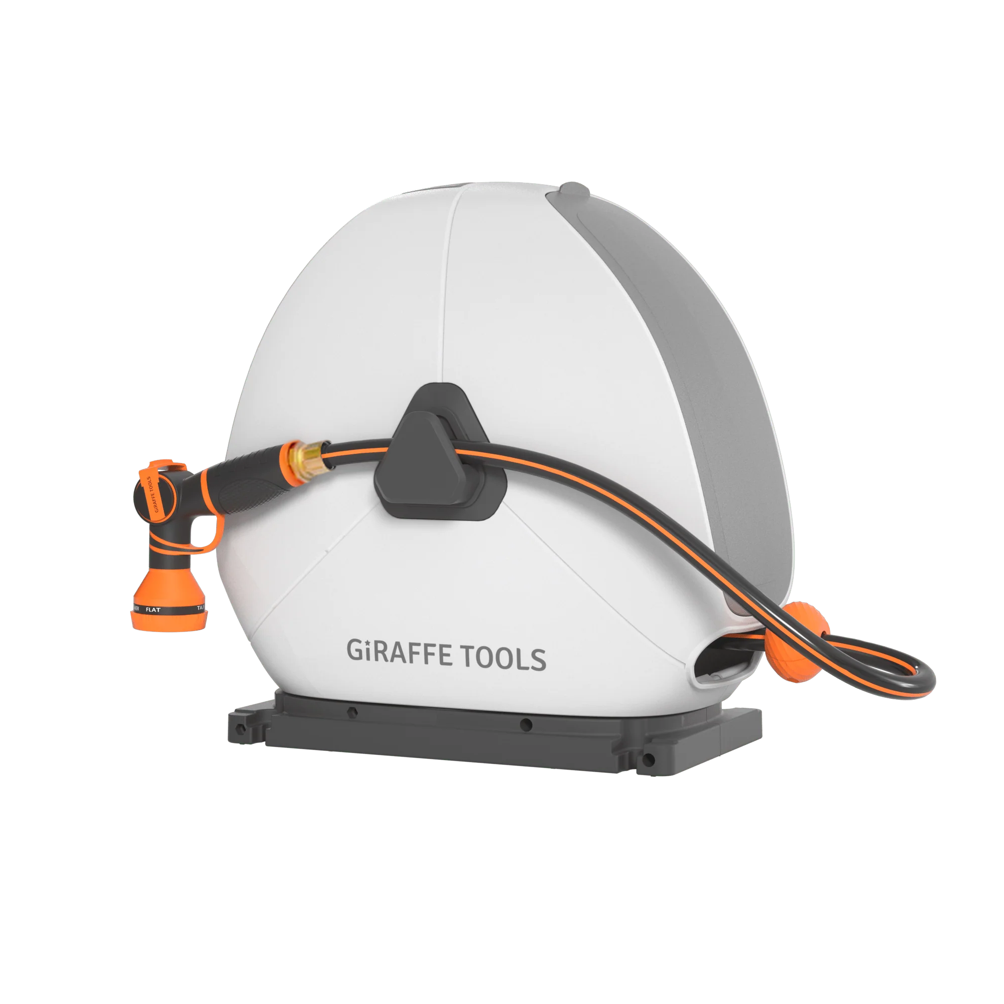 Giraffe Tools Ground-Mounted Retractable Hose Reel - Auto Rewind