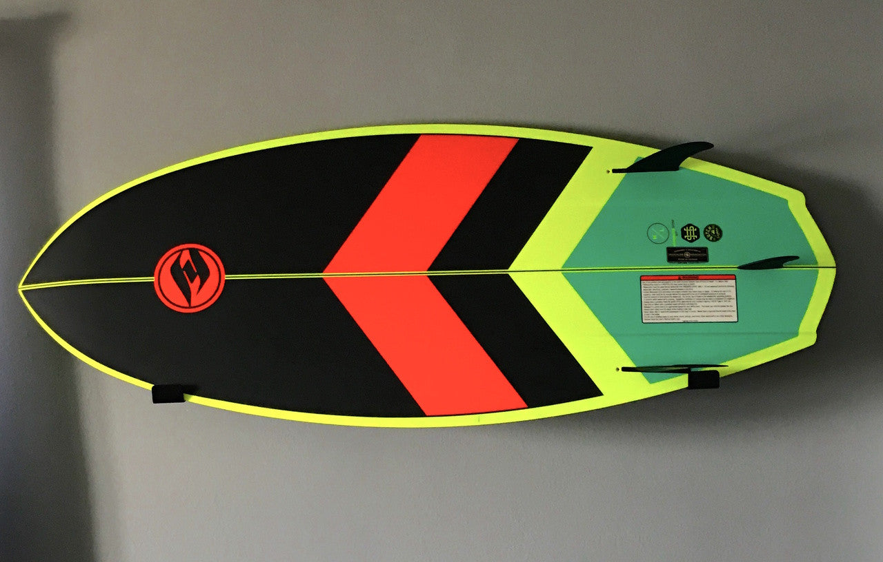 StoreYourBoard Corolla Minimalist Wakesurf Display Rack | Holds 30 lbs