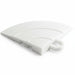 white floor corner piece with white background