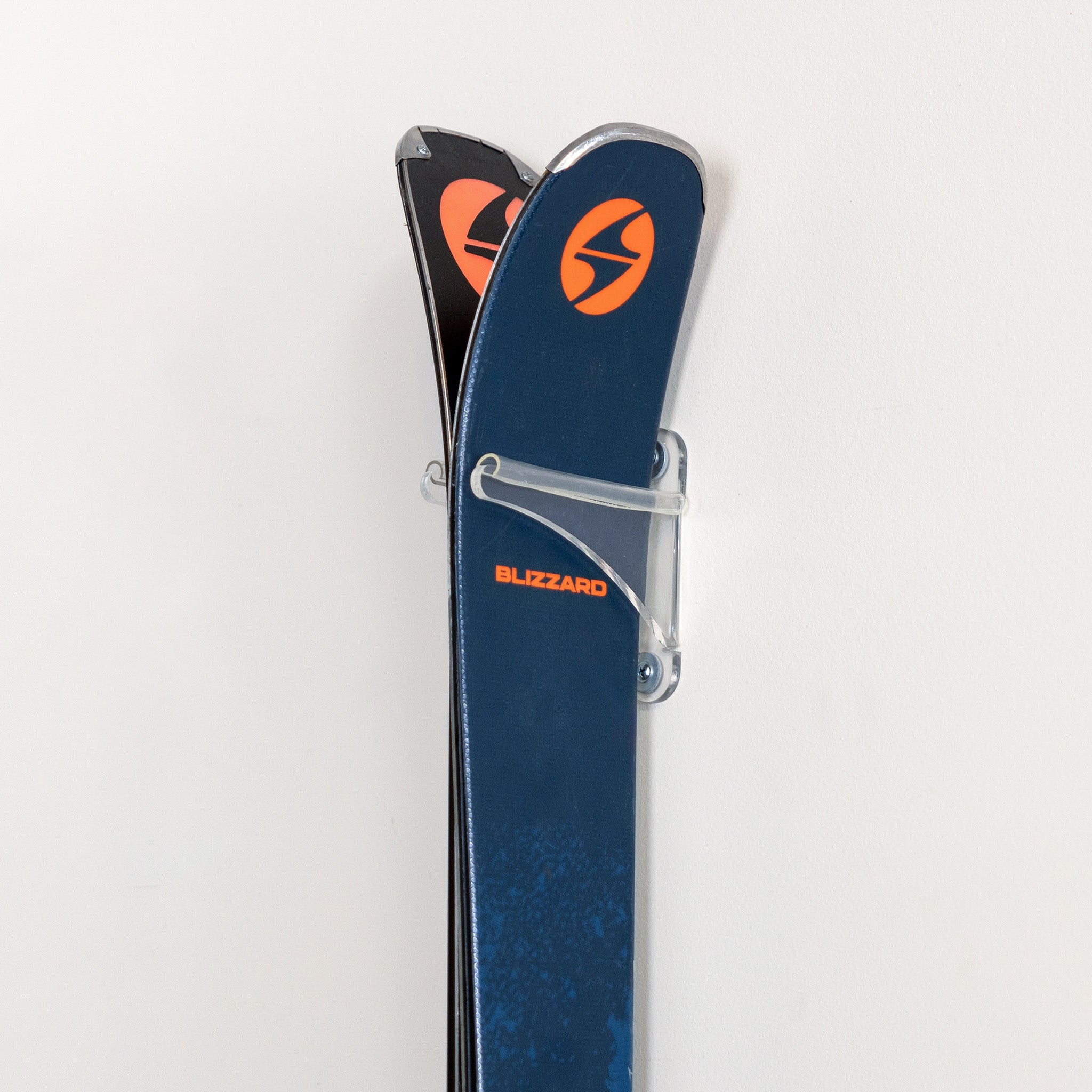 StoreYourBoard Summit Clear Acrylic Ski Wall Rack