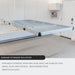 Auxx-Lift Motorized Garage Ceiling Storage Lift silver gray side view