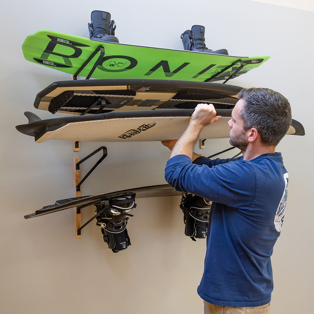 StoreYourBoard Avon Wakeboard Rack | 4 Levels