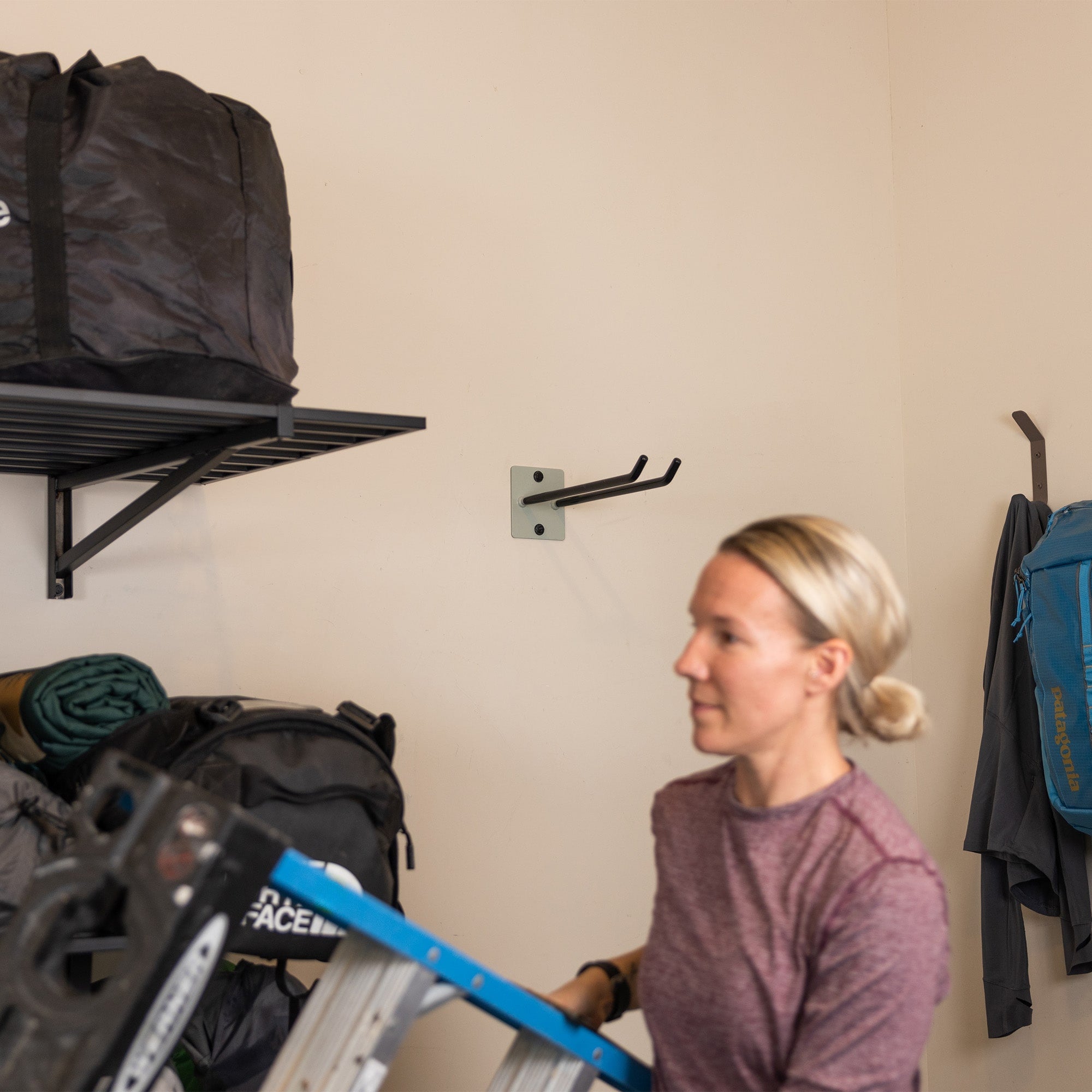 StoreYourBoard Bedrock Garage Wall Hook | Heavy-Duty | Cactus