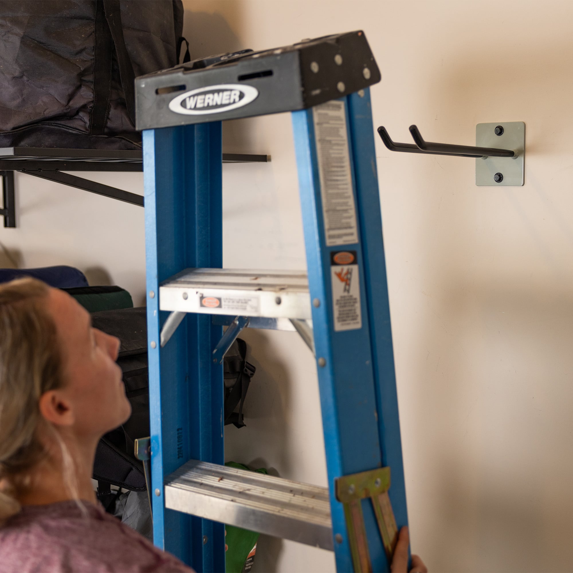 StoreYourBoard Bedrock Garage Wall Hook | Heavy-Duty | Cactus