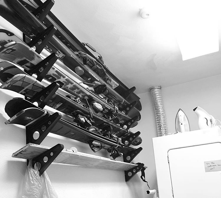 StoreYourBoard Trifecta Ski Storage Rack | 3 Levels