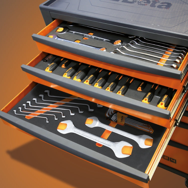 Beta Tools RSC24 Heavy-Duty 8-Drawer Rolling Tool Cabinet