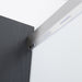 Close up of rear of garage cabinet on wall mount.