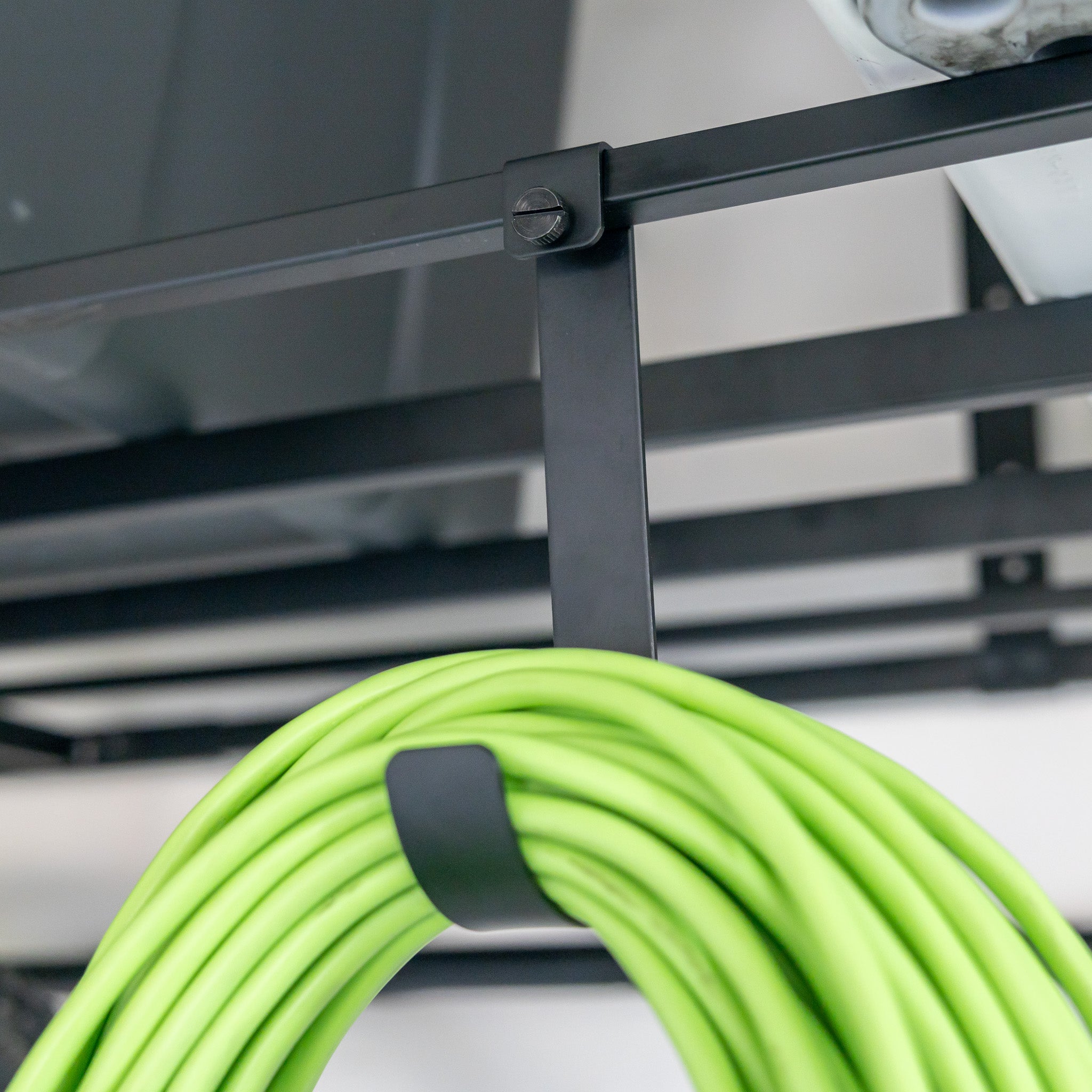 3' x 8' Faber Overhead Garage Storage with Hooks | Holds 700 lbs