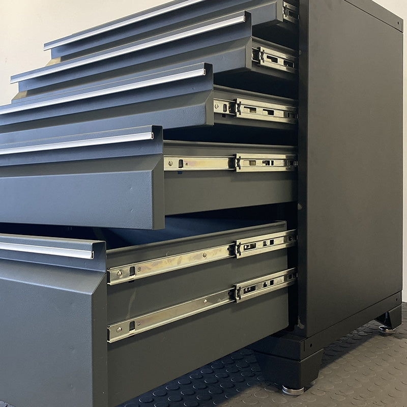 M-Storage 5 Drawer Base Cabinet (Grey)