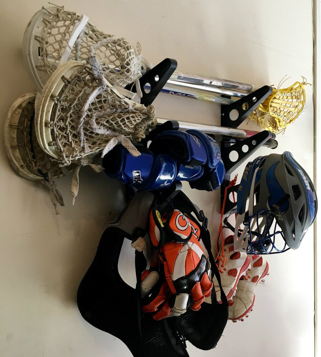 StoreYourBoard Trifecta Lacrosse Stick Storage Rack | 3 Levels