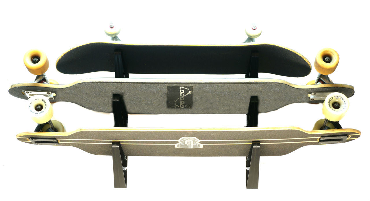 StoreYourBoard Trifecta Longboard Storage Rack | 3 Levels
