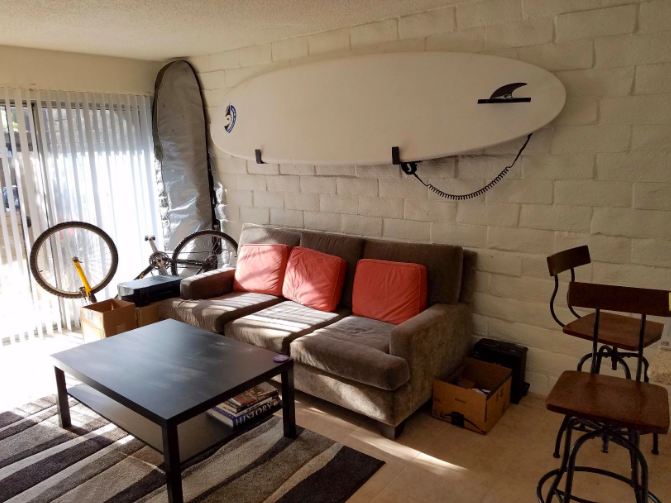 StoreYourBoard Drummond Minimalist SUP Display Rack | Holds 50 lbs
